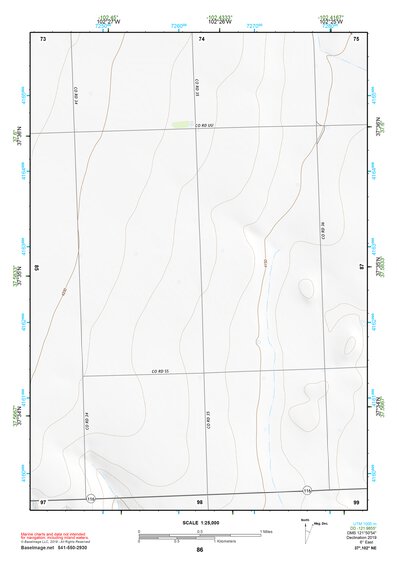 37102NE Page 86 Two Buttes Reservoir Topo Preview 1