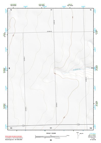 37102NE Page 89 Two Buttes Reservoir Topo Preview 1
