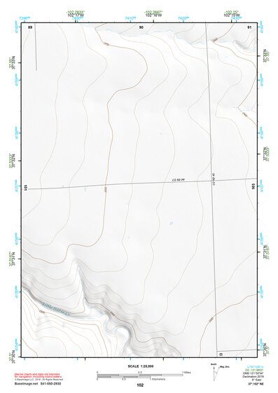 37102NE Page 102 Two Buttes Reservoir Topo Preview 1