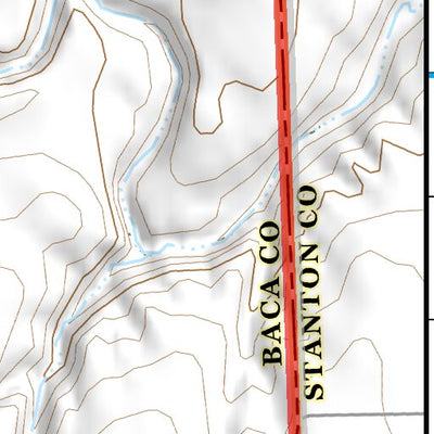 37102NE Page 107 Two Buttes Reservoir Topo Preview 3