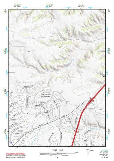 37104NW Page 5 Walsenburg Topo Preview 1