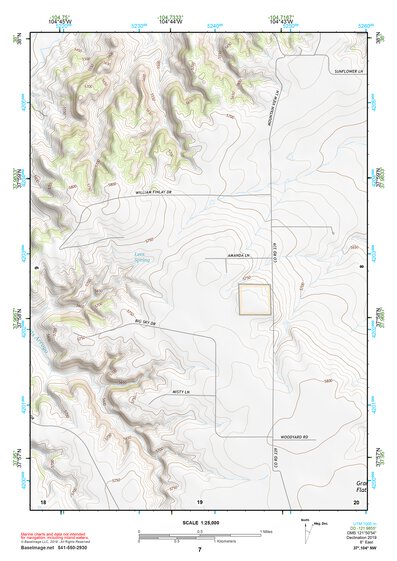37104NW Page 7 Walsenburg Topo Preview 1