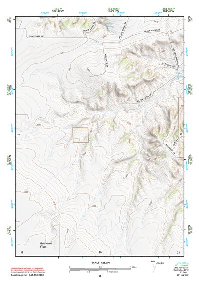 37104NW Page 8 Walsenburg Topo Preview 1