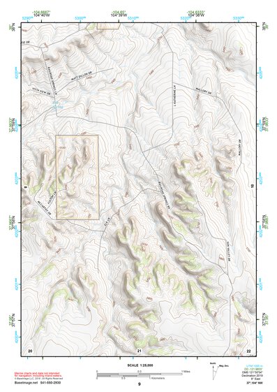 37104NW Page 9 Walsenburg Topo Preview 1