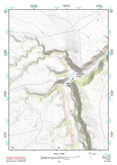 37104NW Page 12 Walsenburg Topo Preview 1