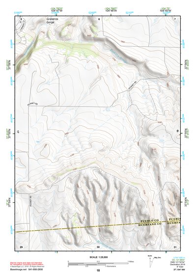 37104NW Page 18 Walsenburg Topo Preview 1