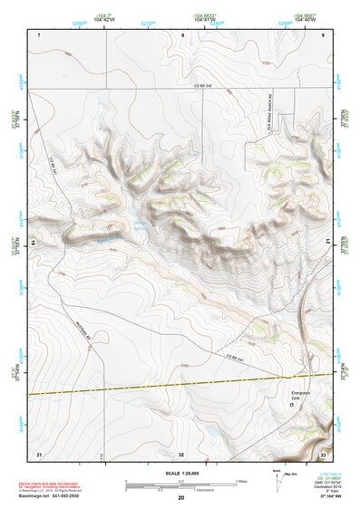37104NW Page 20 Walsenburg Topo Preview 1