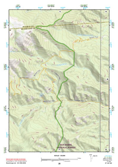 37104NW Page 25 Walsenburg Topo Preview 1