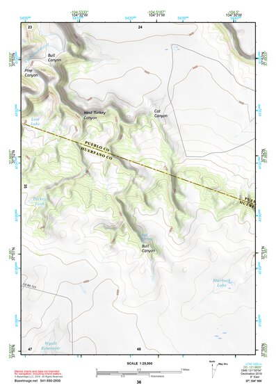 37104NW Page 36 Walsenburg Topo Preview 1