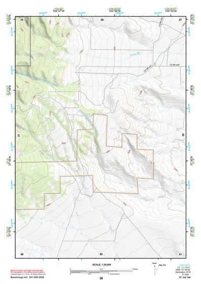 37104NW Page 38 Walsenburg Topo Preview 1