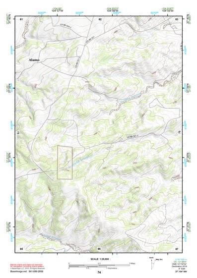 37104NW Page 74 Walsenburg Topo Preview 1
