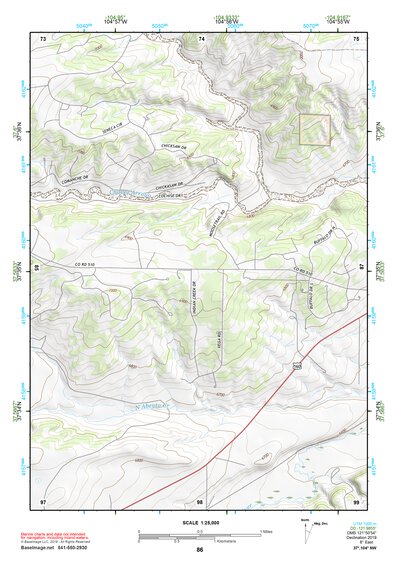 37104NW Page 86 Walsenburg Topo Preview 1