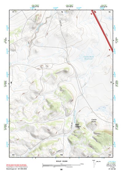37104NW Page 90 Walsenburg Topo Preview 1