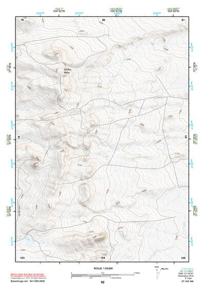 37104NW Page 92 Walsenburg Topo Preview 1