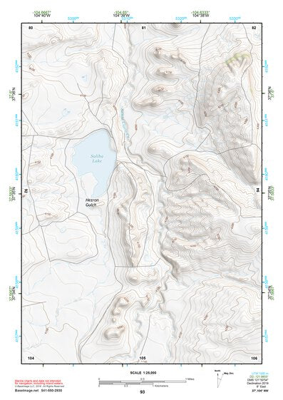 37104NW Page 93 Walsenburg Topo Preview 1