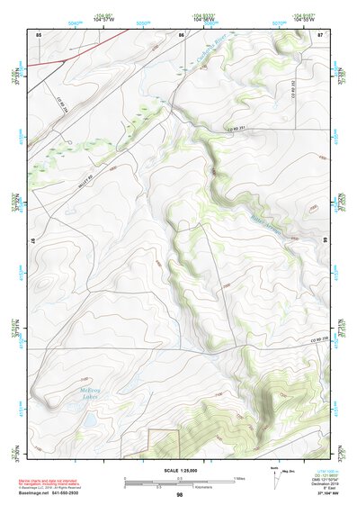 37104NW Page 98 Walsenburg Topo Preview 1