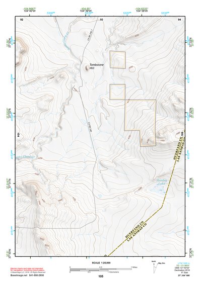 37104NW Page 105 Walsenburg Topo Preview 1