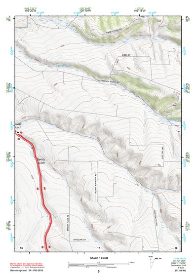 37105NE Page 5 Blanca Peak Topo Preview 1