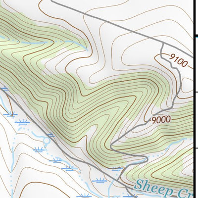 37105NE Page 5 Blanca Peak Topo Preview 3