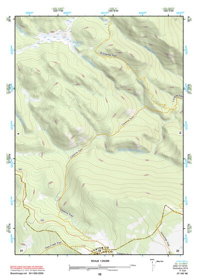 37105NE Page 10 Blanca Peak Topo Preview 1