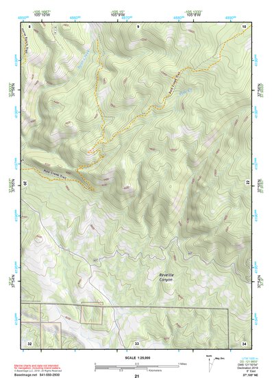 37105NE Page 21 Blanca Peak Topo Preview 1