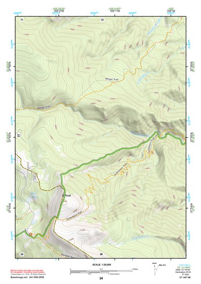 37105NE Page 24 Blanca Peak Topo Preview 1