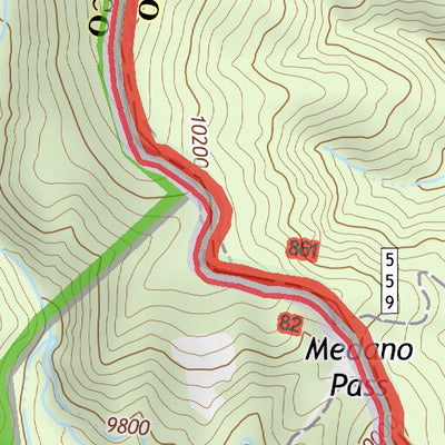 37105NE Page 26 Blanca Peak Topo Preview 2