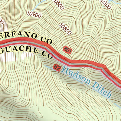 37105NE Page 26 Blanca Peak Topo Preview 3