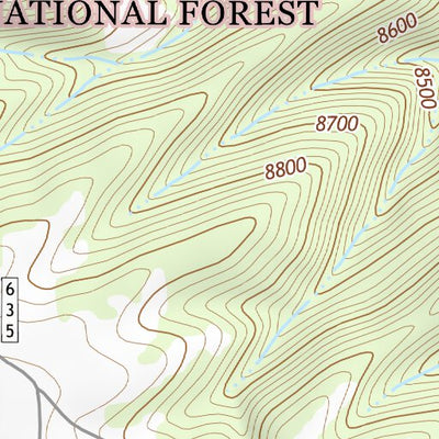 37105NE Page 30 Blanca Peak Topo Preview 2
