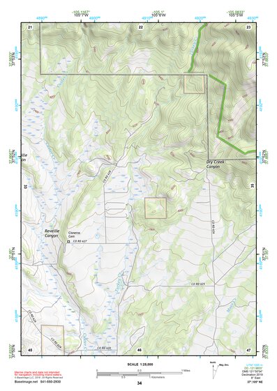 37105NE Page 34 Blanca Peak Topo Preview 1