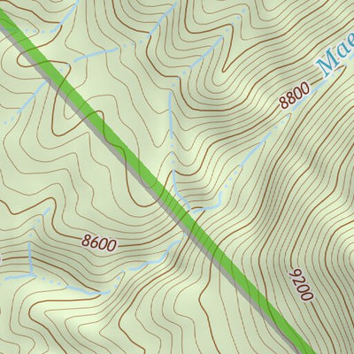 37105NE Page 35 Blanca Peak Topo Preview 2