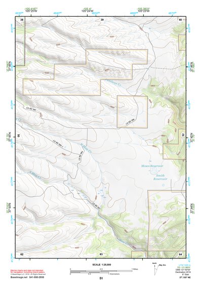 37105NE Page 51 Blanca Peak Topo Preview 1