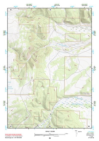 37105NE Page 52 Blanca Peak Topo Preview 1