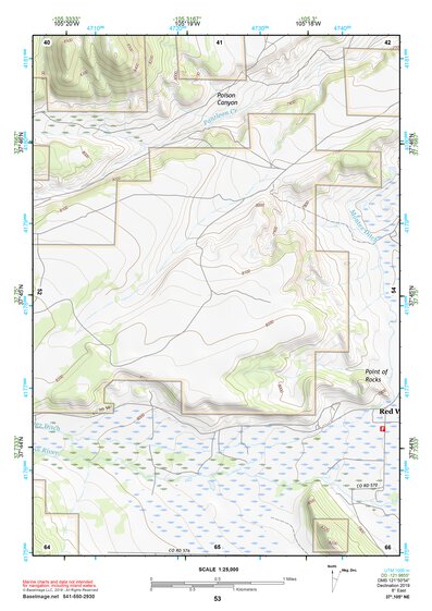37105NE Page 53 Blanca Peak Topo Preview 1