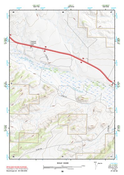 37105NE Page 58 Blanca Peak Topo Preview 1