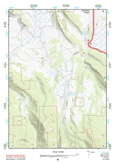 37105NE Page 66 Blanca Peak Topo Preview 1