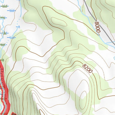 37105NE Page 67 Blanca Peak Topo Preview 2