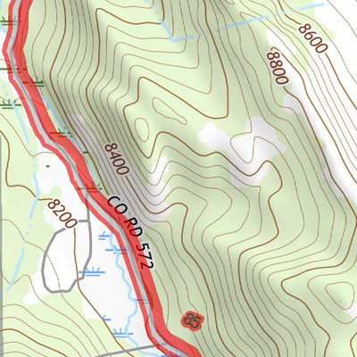 37105NE Page 67 Blanca Peak Topo Preview 3