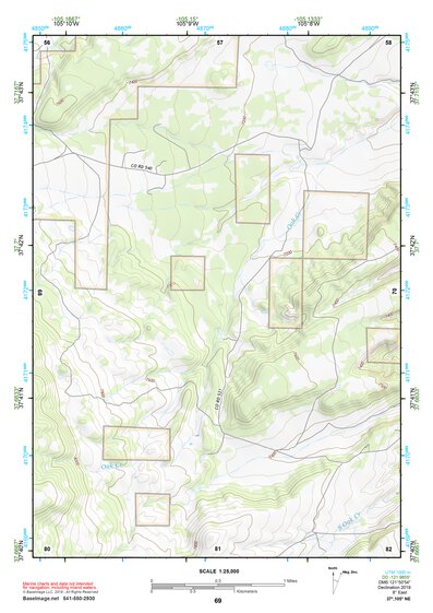 37105NE Page 69 Blanca Peak Topo Preview 1