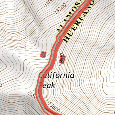 37105NE Page 73 Blanca Peak Topo Preview 3