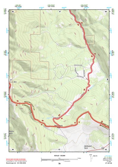 37105NE Page 79 Blanca Peak Topo Preview 1