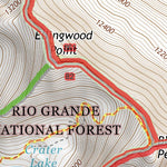 37105NE Page 85 Blanca Peak Topo Preview 3