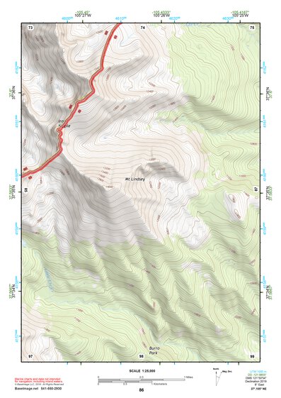 37105NE Page 86 Blanca Peak Topo Preview 1