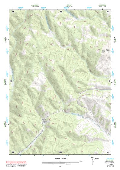 37105NE Page 88 Blanca Peak Topo Preview 1