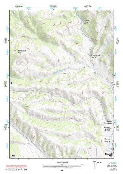 37105NE Page 89 Blanca Peak Topo Preview 1