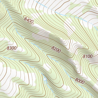 37105NE Page 95 Blanca Peak Topo Preview 3