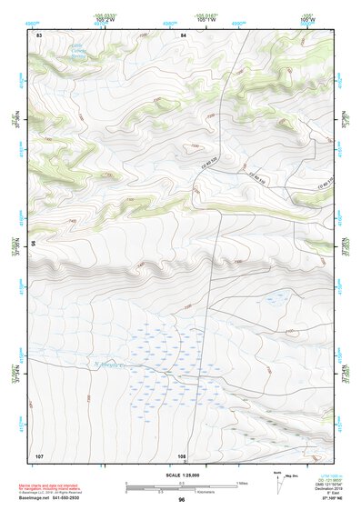 37105NE Page 96 Blanca Peak Topo Preview 1