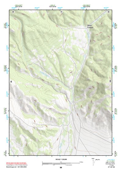 37105NE Page 99 Blanca Peak Topo Preview 1