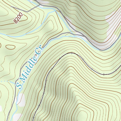37105NE Page 105 Blanca Peak Topo Preview 2