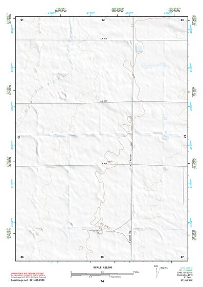 37105NW Page 74 Blanca Peak Topo Preview 1